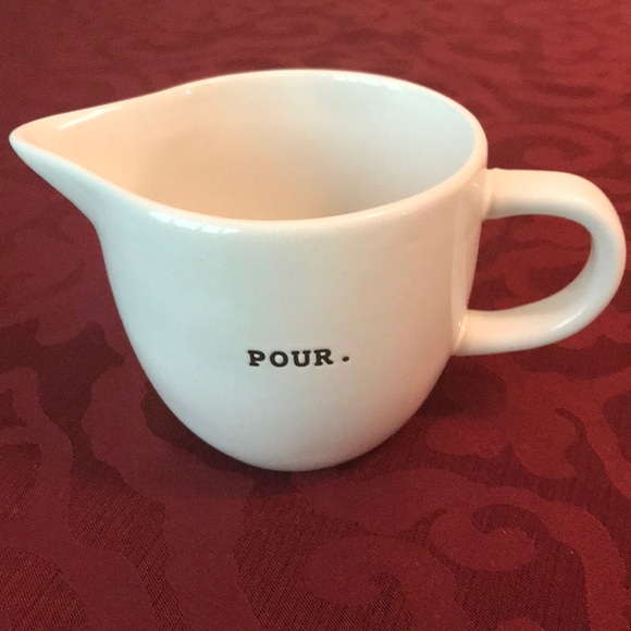 Rae Dunn Coffee Pitcher “POUR.” NWT - Picture 1 of 4